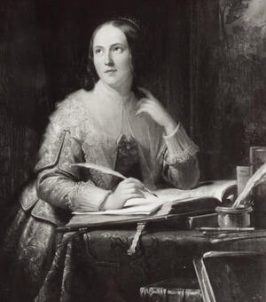 Bild vergrößern: Jan Adam Kruseman, Anna Maria von Schürmann, ca. 1846, RKD NL