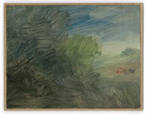 Bild vergrößern: Wilhelm Busch, Lichte Landschaft, 1890-95