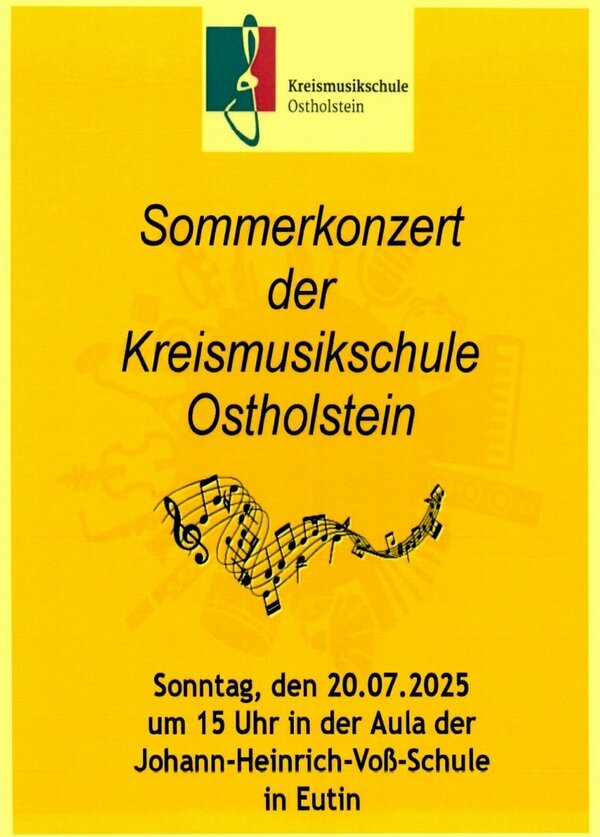 Kreismusikschule Ostholstein Sommerkonzert 2025