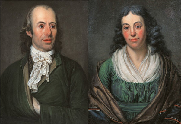 Georg Friedrich Adolph Schöner, Johann Heinrich und Ernestine Voß, 1797