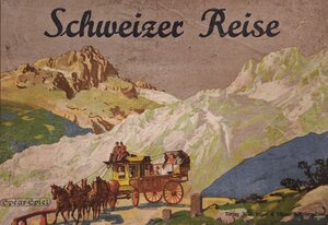 Bild vergr&ouml;&szlig;ern: Cover Brettspiel, Schweizer Reise, 1925, Karton