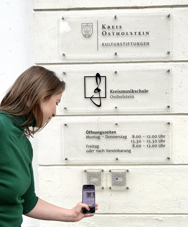 Sophie Matuszczak, wissenschaftliche Mitarbeiterin des Ostholstein-Museums