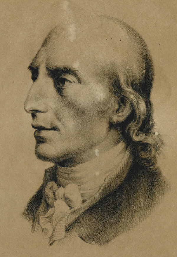 Johann Heinrich Vo&szlig;, Wilhelm Unger, 1826, nach J.H.W. Tischbein