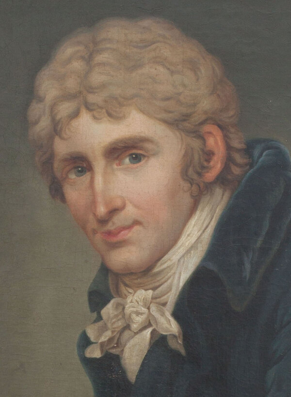 Johannes Falk (Detail), Christiane H. D. Westermayr, 1805