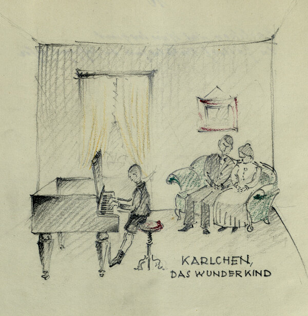 Karlchen Das Wunderkind, Nachlass Heynsen, Besitz Eutiner Landesbibliothek