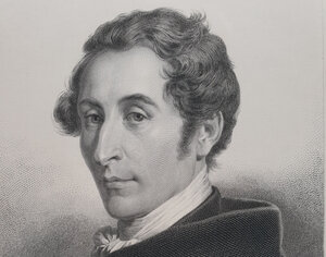 Bild vergr&ouml;&szlig;ern: Christoph Preisel nach Carl J&auml;ger, Carl Maria von Weber, Stahlstich auf Papier, nach 1866