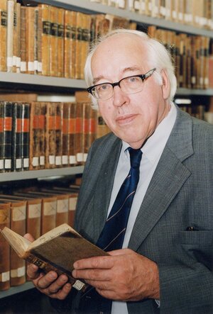 Bild vergr&ouml;&szlig;ern: Paul Raabe. Archiv der Franckeschen Stiftungen. AFStB  A 3358. Fotograf Uwe Frauendorf