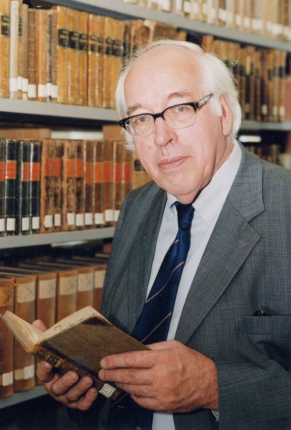 Paul Raabe. Archiv der Franckeschen Stiftungen. AFStB  A 3358. Fotograf Uwe Frauendorf